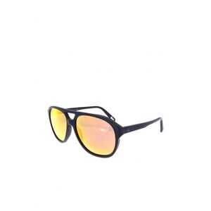 NEW VUARNET men's pilot horizon sunglasses in matte black. pure blue. red